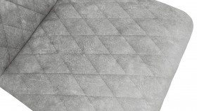 Стул «Стенли» К3 Черный муар/Микровелюр Wellmart Silver в Удачном - udachnyj.katalogmebeli.com | фото 3