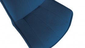 Стул «Тейлор» К3 Исп. 2 Белый/Велюр Confetti Blue в Удачном - udachnyj.katalogmebeli.com | фото 3